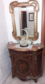 Mobile e specchio arredamento antico
