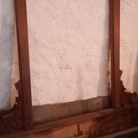 cornice decorativa in duglas