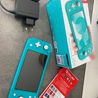 Nintendo Switch Lite azzurro con scontrino