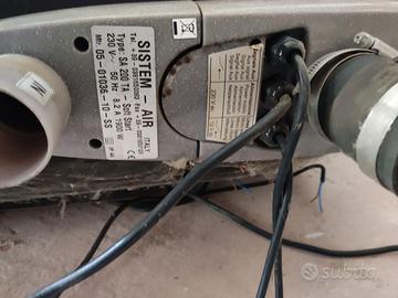 Centrale aspirante sistema air linea tecno