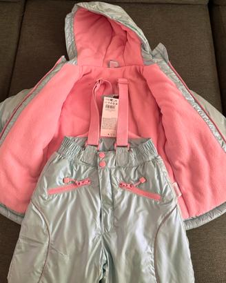 Completo neve bimba - Giacca e pantaloni + Pile