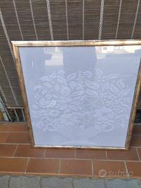quadro lavorazione uncinetto