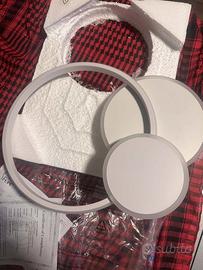 Plafoniera LED Moderna FUPE 43W 4320lm Bianca