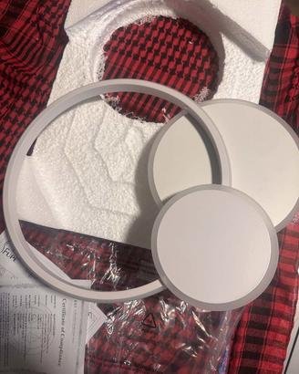 Plafoniera LED Moderna FUPE 43W 4320lm Bianca