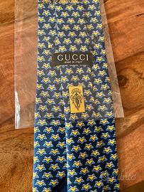 Cravatta vintage uomo GUCCI