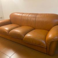 divano in pelle anni 80