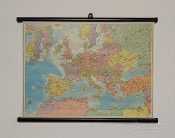 Belletti Editore - Carta Geografica - Europa