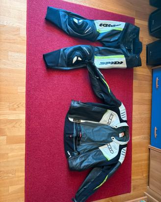 Tuta moto spidi rt giacca tg 54 pantalone tg 52