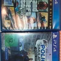 Police simulator PS4 + Gta5 PS4