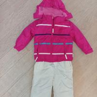 tuta sci bambina 2 anni