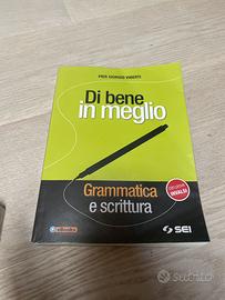Libro di grammatica Di bene in meglio
