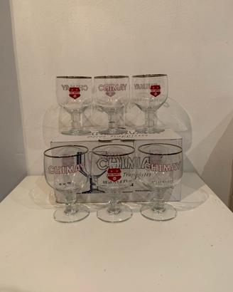 Set 6 calici Chimay