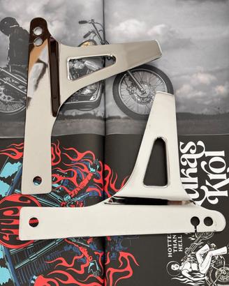 Piastre Sissy Bar & Prolunghe Forcella Dyna 06-17