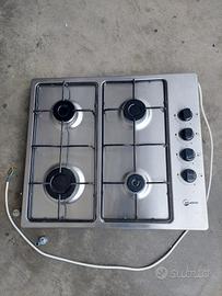 Piano cottura Atlantic acciaio lucido