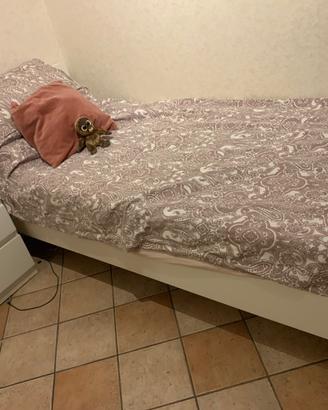 Letto Ikea Askvoll 90*200 con materasso matrand