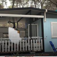 Preingresso con roulotte