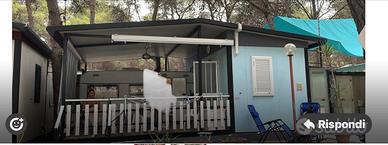 Preingresso con roulotte