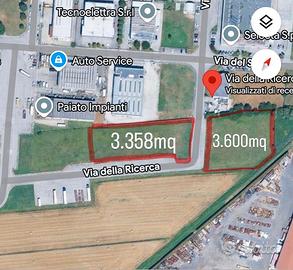 Due terreni edificabili zona Occhiobello (RO)