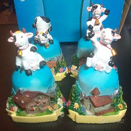 CAMPANELLA IN RESINA SOUVENIR CON ANIMALI 