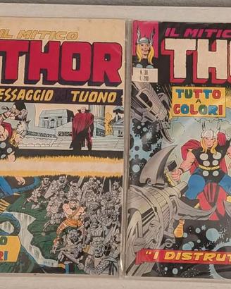 Fumetti il mitico thor e capitan miki.
