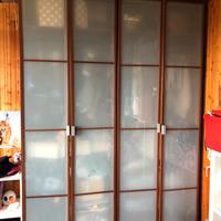 Ante armadio Pax Ikea vetro e legno