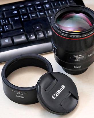 Canon ef 85mm F/1.4 is USM RUBATO  SU TUTTOSUBITO