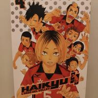 Manga HAIKYU L'ASSO DEL VOLLEY N.4