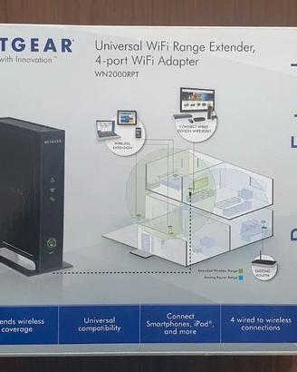 Range Extender - Netgear WN2000RPT   WiFi