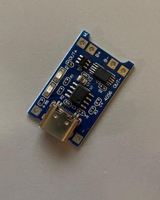 Modulo ricarica USB C TP4056