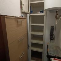 ARMADIO A MURO ALLUMINIO BIANCO 