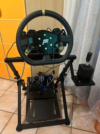 Fanatec CSW 2.5, pedaliera 2 volanti e cambio
