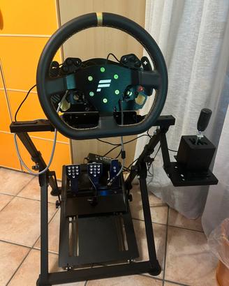 Fanatec CSW 2.5, pedaliera 2 volanti e cambio