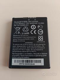 Batteria Honeywell BAT-EDA50 4000mAh