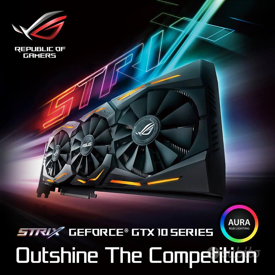 Nvidia Gtx 1080 ROG Strix Asus - Informatica In vendita a Roma