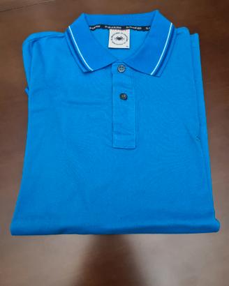 T shirt uomo azzurra 