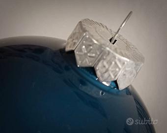 Sfere Natalizie in Vetro Iridescenti