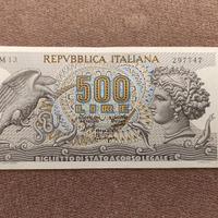 BANCONOTA DA 500 LIRE