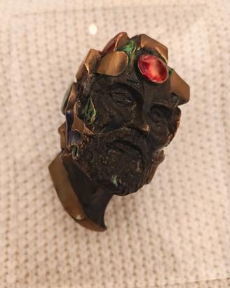Scultura bronzo Marte di Cassinari Vettor