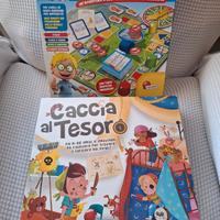Gioco in scatola Caccia al tesoro e Girogiro geo