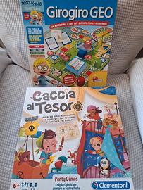 Gioco in scatola Caccia al tesoro e Girogiro geo