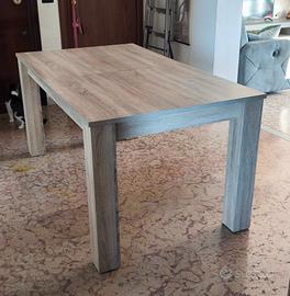 Tavolo allungabile 90x160cm e prolunga da 50cm