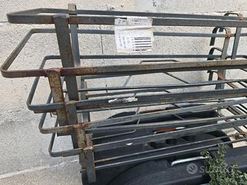 5 portavasi da ringhiera in ferro