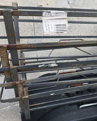 5 portavasi da ringhiera in ferro