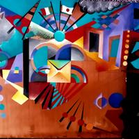 quadri moderni contemporanea 