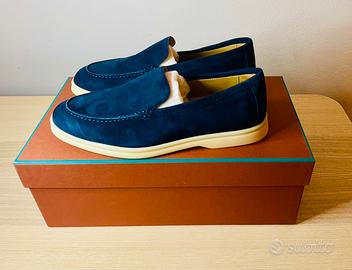 Scarpe Loro Piana, summer white sole 38,5
