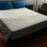LETTO MATRIMONIALE CON CASSETTONE