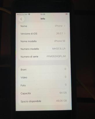 Iphone SE 64gb