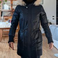 cappotto piumino vera piuma