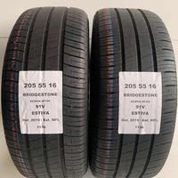 2 gomme 205 55 16 bridgestone a1136