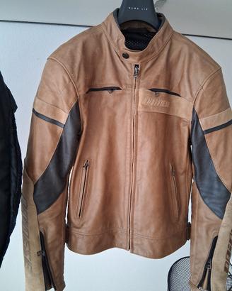 giacca di pelle per moto